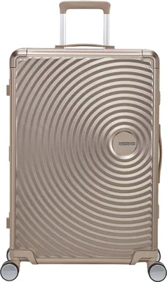 Imagen del producto de American Tourister trolley Soundbox Alu Spinner 75 / 28 TSA Trolley Bronze marrón topo 77cm