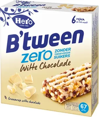 Produktbild von Held - Snack Held zwischen weißer Schokoladen -Null | Box A 6 Stück | 10 Stück