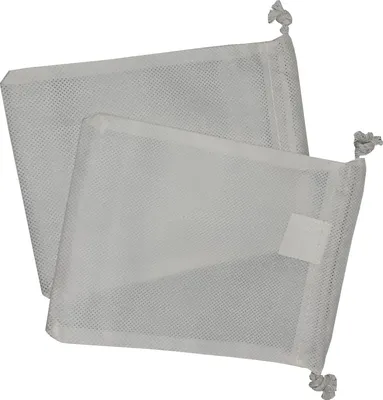 Produktbild von 20 Zuziehbeutel weiß PP 15x20 cm Kordelzugbeutel