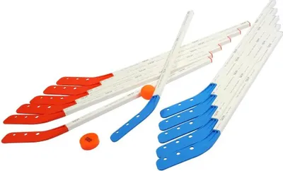 Immagine prodotto di Sporti France Street Hockey 089058 Set Rot Rot Taglia unica
