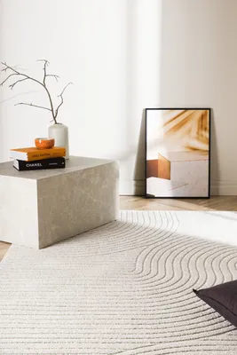 Produktbild von Venture Home Teppich Vince Weiß