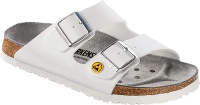 Produktbild von Birkenstock ESD-Sandale Arizona, Größe 40, weiß, normal