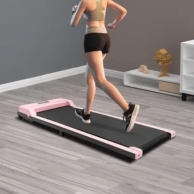 Productafbeelding van Loopband - Wandelband - Walking Pad - Hardloopband - Treadmill - Inklapbaar - 1-6 km/u Snelheid