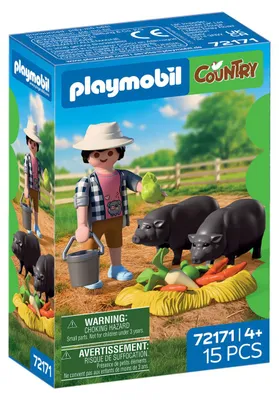 Obrázek produktu pro PLAYMOBIL: Zemědělec se prasětem
