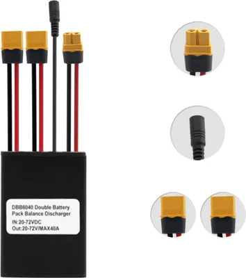 Produktbild von 20V-72V 40A duální připojení baterie elektrické kolo duální baterie vybíjecí konvertor