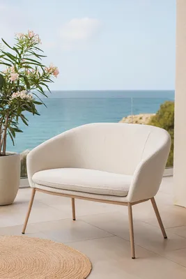 Zdjęcie produktu dla Ławka Sofa 2 osobowa tapicerowana Marsylia na Patio