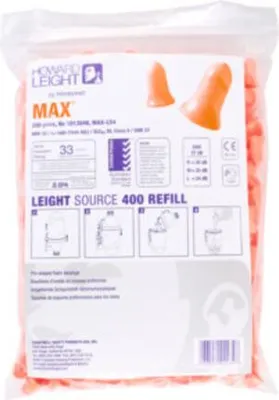 Produktbild von Howard LEIGHT Gehörschutzstöpsel-Set, 200 Paar MAX, Typ: R200 100 Stk