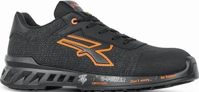 Immagine prodotto di Scarpa di sicurezza BRUCE Gr.46 nero/arancio S1P SRC ESD EN20345 Nyl.U.POWER RV20026-46
