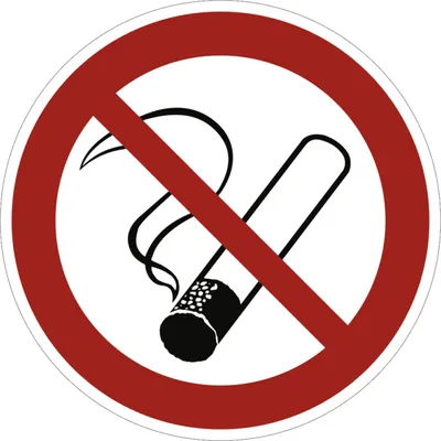 Produktbild von Dreifke® Alu-Schild "Rauchen verboten", Ø10cm, 1 Stück, Verbotszeichen (D-P00...