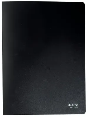 Image de LEITZ Recycle 4677 Livret de présentation DIN A4, 40 pochettes noir