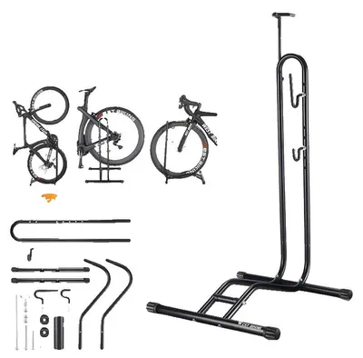 Image de Support à vélos, alliage résistant, design peu encombrant, 3 en 1