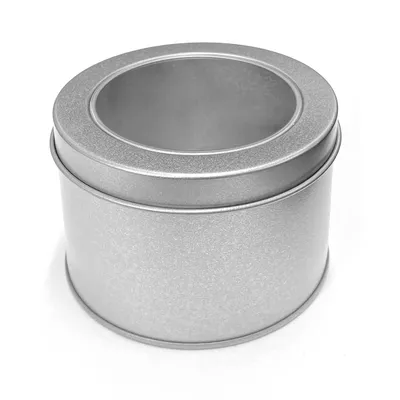 Produktbild von Aufbewahrungsbox Vorratsdose Gewürzdose Ø 8cm Aufbewahrungsdose Metalldose 250ml Vorratsbehälter Frischhaltedose