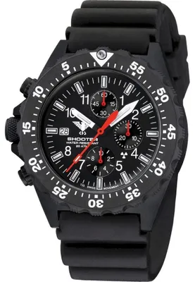 Produktbild von KHS - Armbanduhr - Herren - Shooter MKII Chronograph Taucherband - KHS.SH2CF.DB