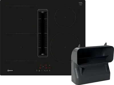 Produktbild von Neff V56NBS1L0 + Z861SB4, Schwarz, Integriert, 60 cm, Zonen-Induktionskochfeld, Glaskeramik, 4 Zone(n)