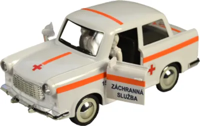 Immagine prodotto di Ambulanza su volano 20x10cm