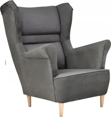 Produktbild von Family Meble Ohrensessel Zoja Relaxsessel Skandinavisch Bequemer Sessel Loungesessel Fernsehsessel Für Wohnzimmer Schlafzimmer Büro (MONOLITH 97)