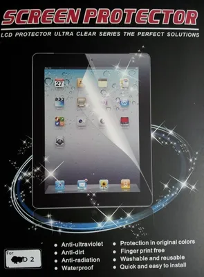 Produktbild von Schutzfolie für iPad2 Vorder- und Rückseite / Protection Cover