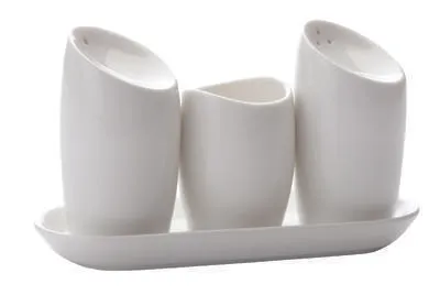 Obrázok produktu pre Maxwell and Williams White Basic Coupe sůl & pepř set