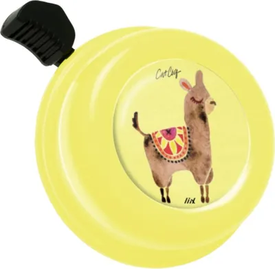Produktbild von LiiX Colour Bell Alpaca Pastel Yellow, Fahrradklingel, Ø 60mm