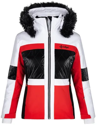 Productafbeelding van Dames ski-jas KILPI ELZA-W SL0109KI, kleur: rood, maat: 34