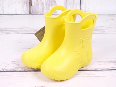 Obrázek produktu pro Holínky gumáčky Camminare žabka žluté 26/27