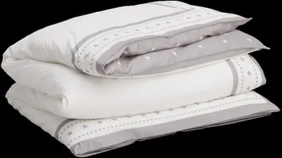 Produktbild von GANT Stars Bettdeckenbezug einzeln Farbe GREY Größe 155x220cm