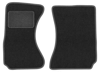Immagine prodotto di Tappetini anteriori in moquette per Daihatsu Terios I 1997-2005 (SUV) – 2 pezzi, grigio grafite, su misura – Wielganizator LUX