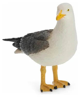 Produktbild von Tierplastik - Vogel - Mowe stehend 15 cm aus Polystone