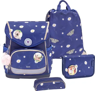 Produktbild von Belmil Premium Schulranzen Set Compact Plus für Mädchen (Daisy)