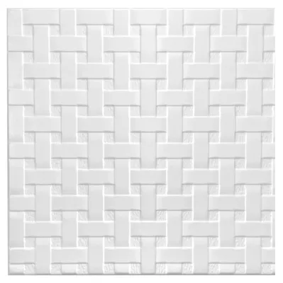 Produktbild von 3D Wandpaneele - Set von 24 - Styropor - Deckenpaneele - Dekoration - 50 x 50 cm - 3 mm dick - Dekorationspaneele
