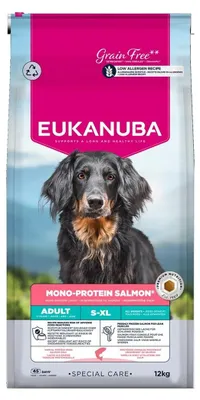 Produktbild von EUKANUBA Special Care Mono-Protein Adult Lachs – Trockenfutter für Hunde – 12kg