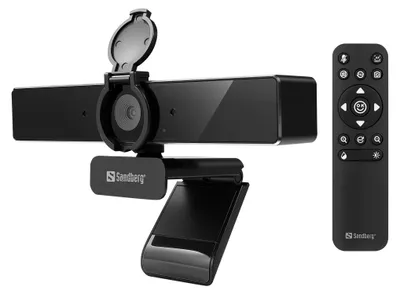 Produktbild von Sandberg 134-45 Webcam 8 MP 3840 x 2160 Pixel USB Schwarz