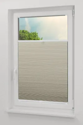 Produktbild von Lysel - Qualitätswabenplissee abdunkelnd hellelfenbein  - Wabenplissee in der Größe (Bx H) 40cm * 130cm