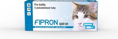 Immagine prodotto di Bioveta Fipron 50 mg spot-on per gatti 3 × 0,5 ml