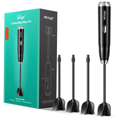 Immagine prodotto di Solidchoice - Miscelatore per resine epossidiche con 4 pale