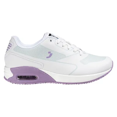 Produktbild von Safety Jogger Damen Berufsschuh Ela O1 lilac nach EN ISO 20347:2012 O1 ESD SRC weiß Größe 42