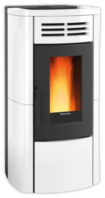 Image de Nordica Extraflame Poêle à Granulés Terryplusblanc - Nordica Extraflame