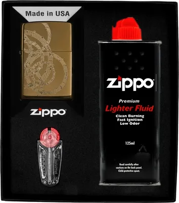 Produktbild von ZIPPO Feuerzeug-Set MIUSICAL NOTES DESIGN Geschenk No1