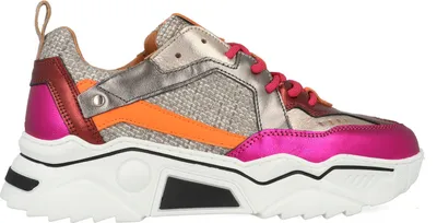 Produktbild von DWRS PLUTO metallic Fuchsia/Stahl - Damen Sneaker - J5217-65