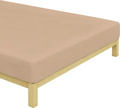 Produktbild von Frotteetuch Hellbraun Größe: 90x200 cm