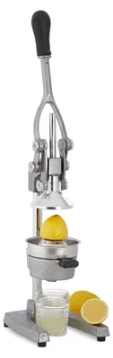 Productafbeelding van Citruspers citroenpers fruitpers - Handmatig - Roestvrij staal - 40 x 18 x 21,5 cm
