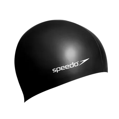 Produktbild von Speedo Plain Flat Silicone Cap Black