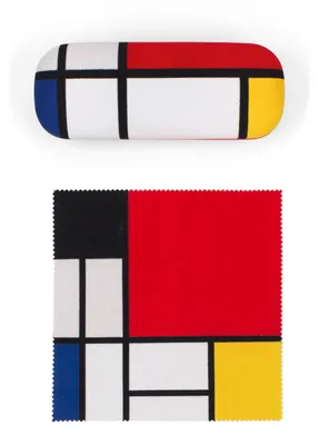 Productafbeelding van Museumwebshop – Brilhouder met lensdoekje, Piet Mondriaan