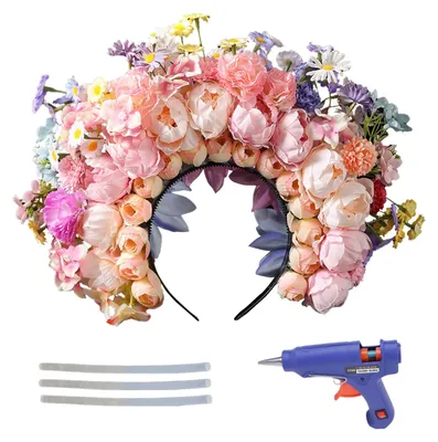 Immagine prodotto di Cerchietti floreali per festival e matrimoni