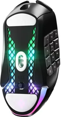 Image de Souris Gaming sans Fil SteelSeries Aerox 9, 18000 CPI, 18 Boutons Programmables, Technologie Quantum 2.0