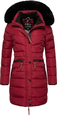 Image de Manteau long matelassé pour femmes, avec capuche amovible et Fourrure artificielle, disponible des tailles XS à XXL