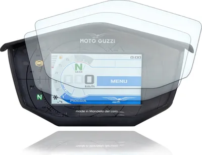 Produktbild von MotoGuzzi V85TT Tachoschutzfolie Displayschutzfolie 1x Ultra Clear / 1x Anti Glare