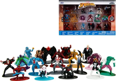Zdjęcie produktu dla Jada Spider-Man Metal figurki 18 pak 4cm