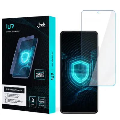 Produktbild von 3mk Display Schutzfolie 1UP für Xiaomi POCO X3 transparent Gaming (3 Stück)