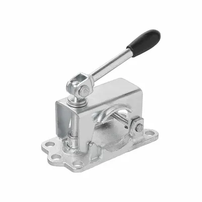 Image de Collier de serrage 48 mm en fonte avec poignée rabattable pour roue jockey